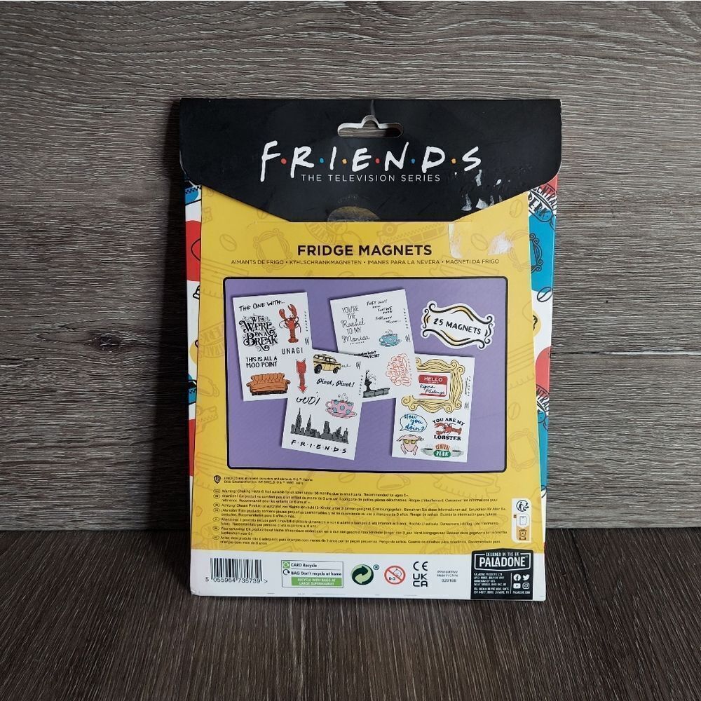 Friends Icons Fridge Magnet Set - Picture 3 of 4